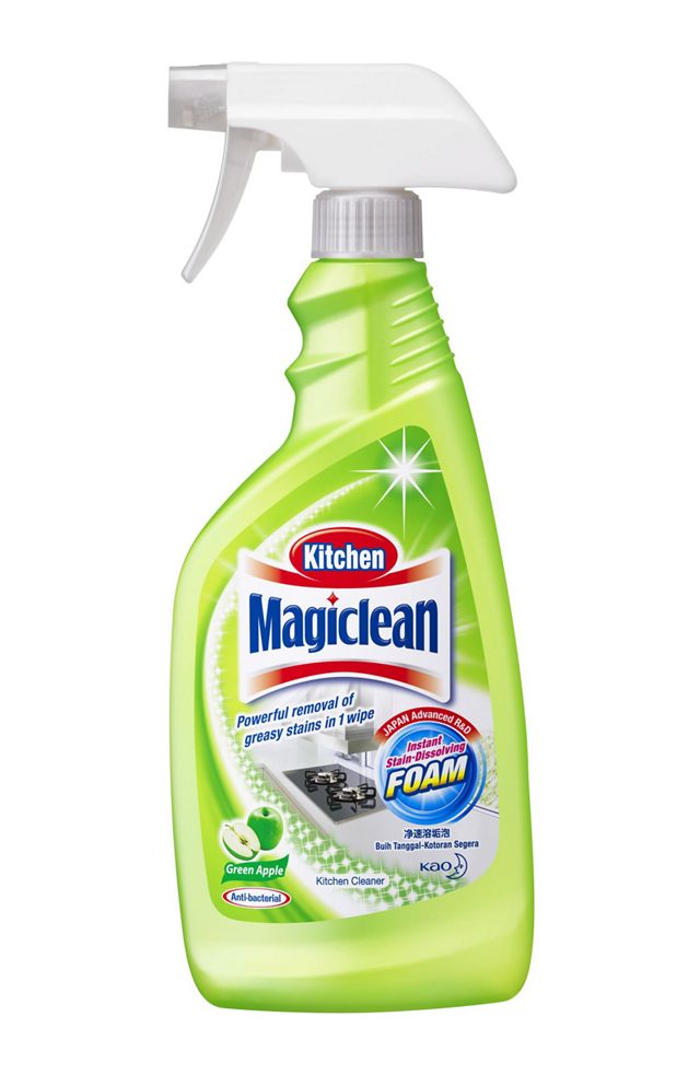 LIQ-MAGICCLEAN-MA 厨房清洁剂（青苹果香型，500毫升）