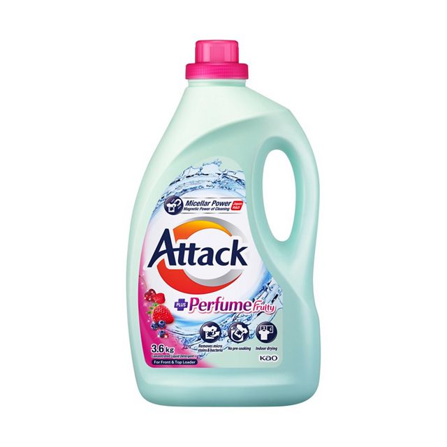 LIQ‑ATTACK‑MA Liqiud detergent (Friuty Perfume 3600g)