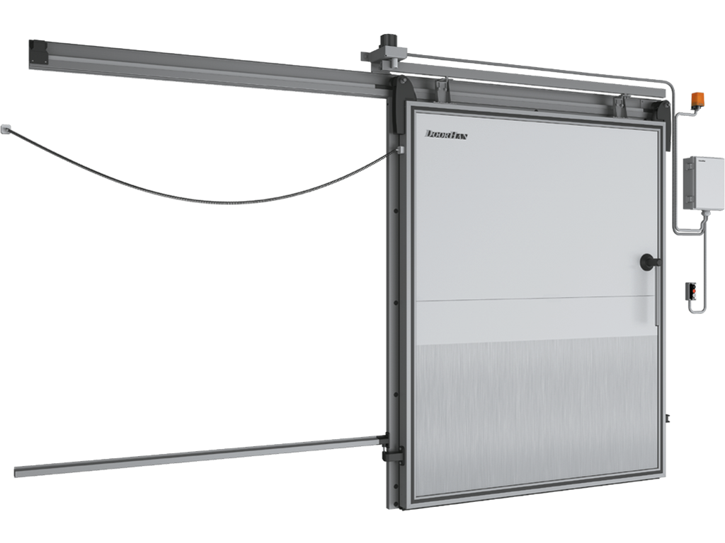 GD-DOORHAN-IDS Хөргөлттэй өрөөний гүйдэг хаалга (H3000-4000 W3000-4000) (Мотор + Удирдалгын самбар)