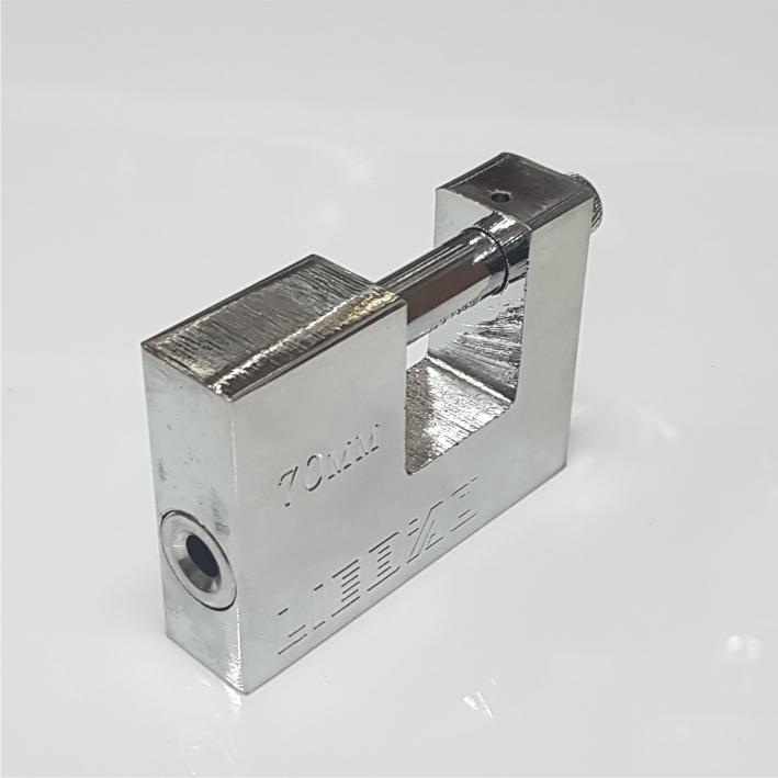 LCK-BTSH60X00-CN Straight lock silver 60mm
