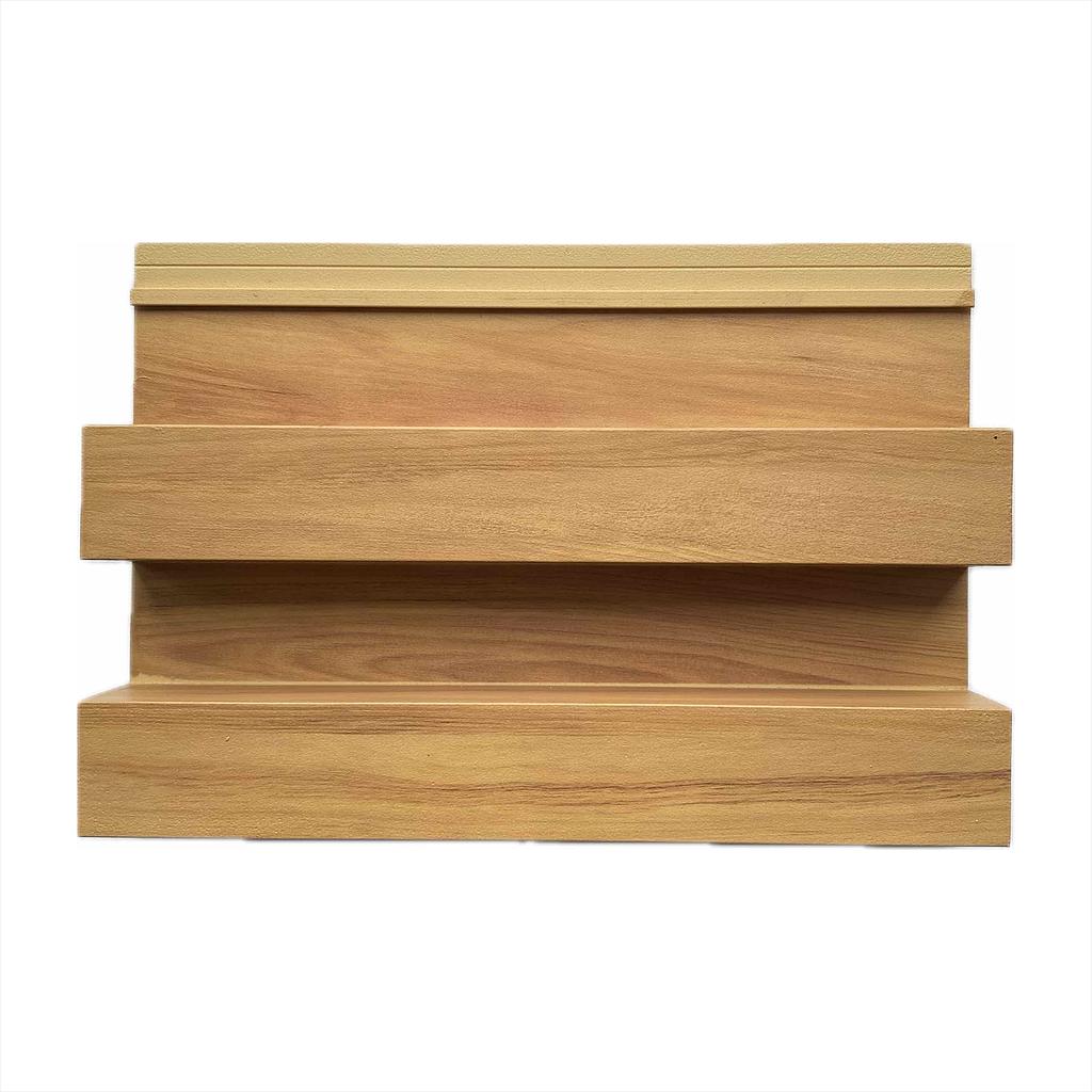 AAF-ALUMINUM-CN Хөнгөн цагаан модон хээтэй сайдинг (120х30x1мм)1м=0.12м2 XY000006