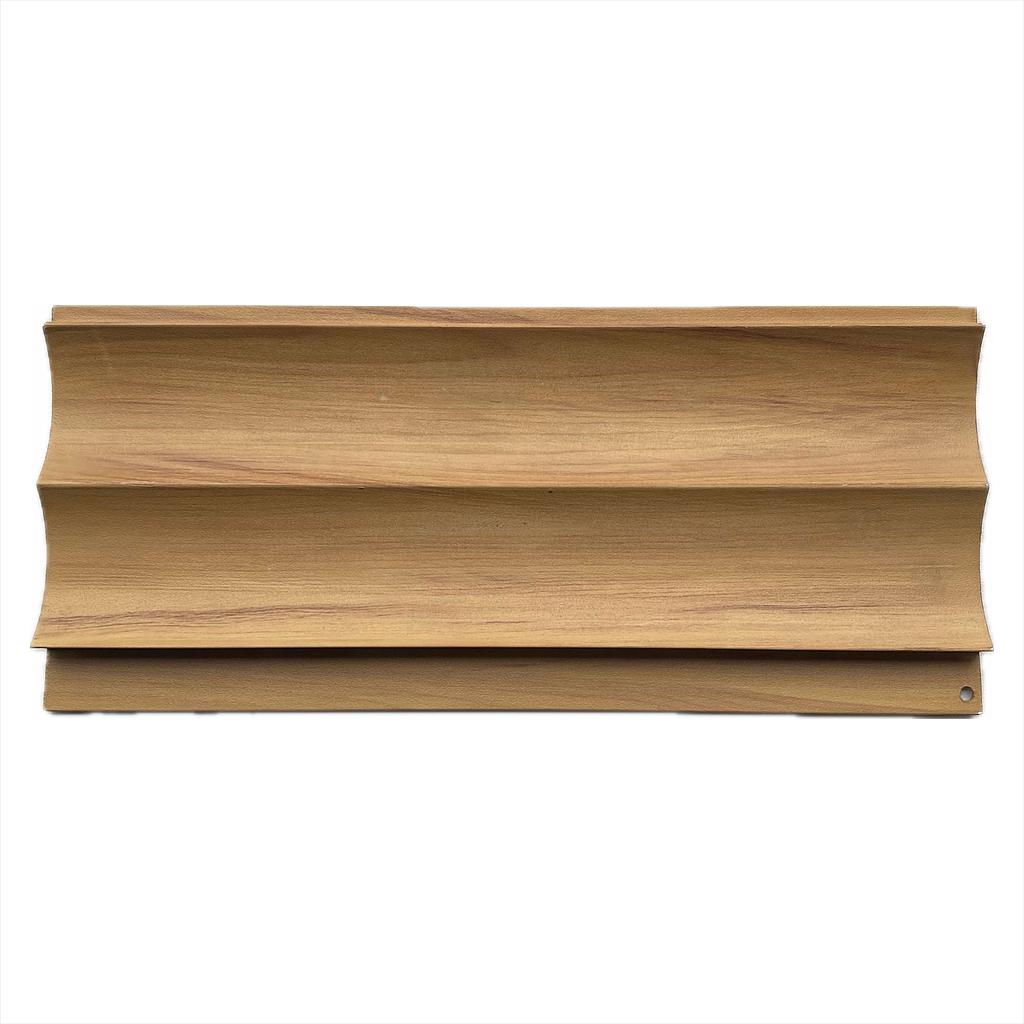 AAF-ALUMINUM-CN Хөнгөн цагаан модон хээтэй сайдинг (70х5~10x1мм)1м=0,07м2 XY000006