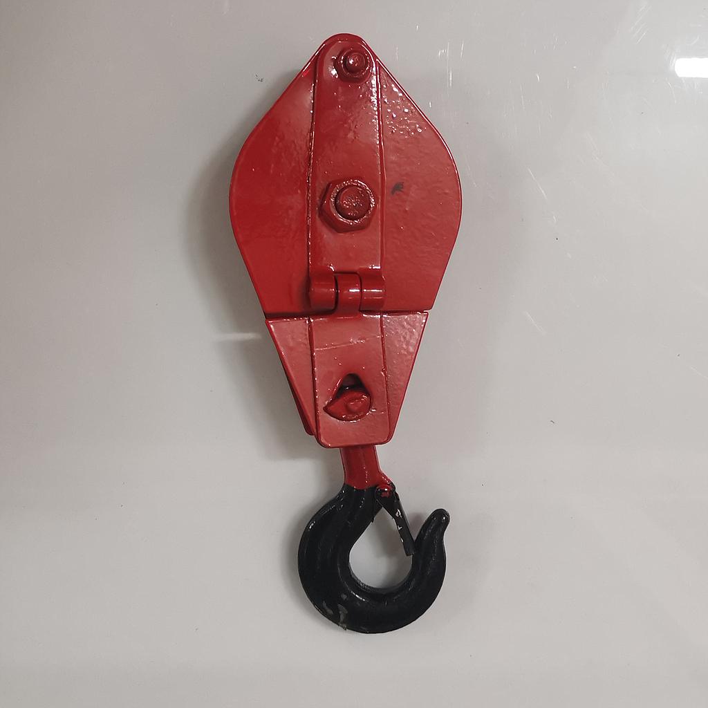 OSB-BTDE07RED-CN Wire rope pulley block 0.5t