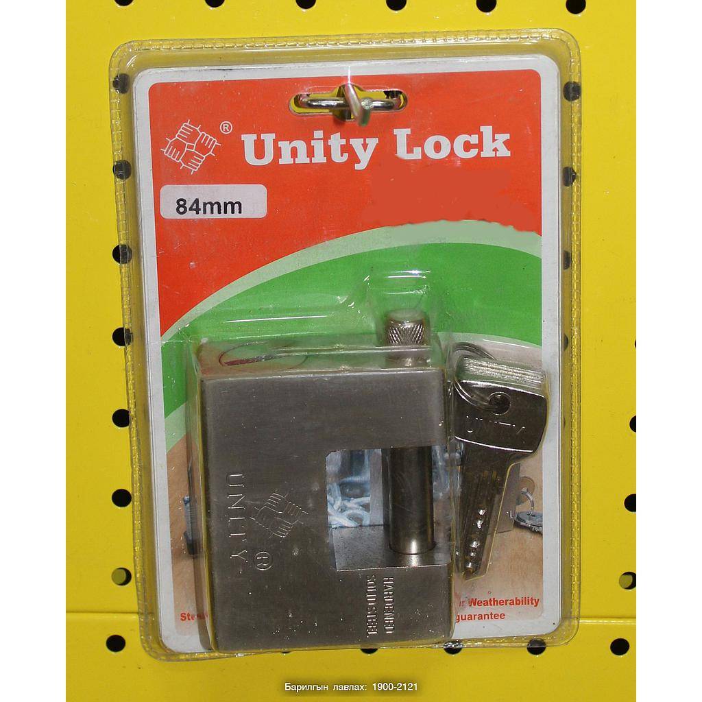 LCK-X00-CN Цоож -UNITY LOCK 5 ширхэг түлхүүртэй 84 мм-ийн өргөнтэй.