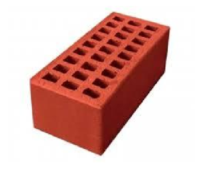 OMB-X00-RU Ceramic red brick  250*120*88 М125