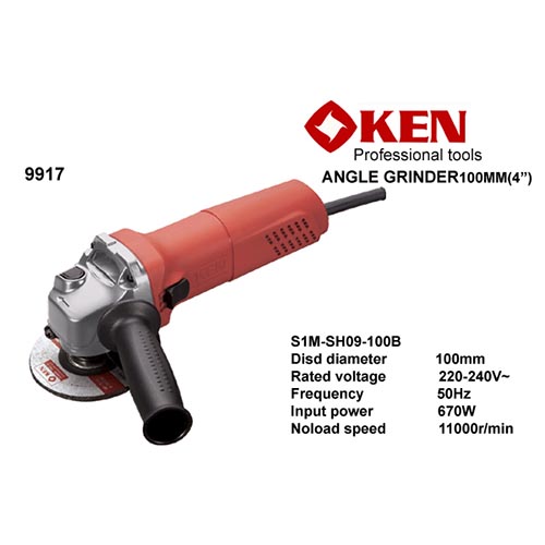TSD-X00-CN Angle Grinder 220-240V, 670W