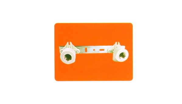 PPF-X00-PL Female Double Elbow Wall-plate