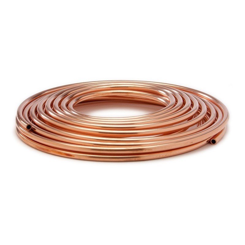TUB-X00-DE Annealed copper pipe 15x1.0 mm in coils Wieland
