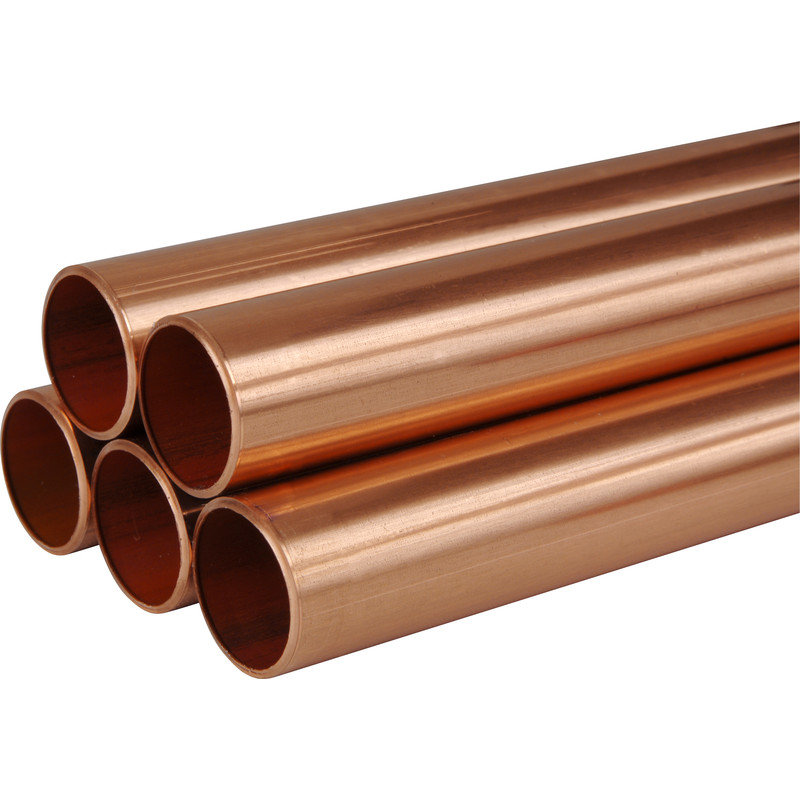 TUB-X00-DE Annealed copper pipe 54x1.5 mm in coils Wieland rods 