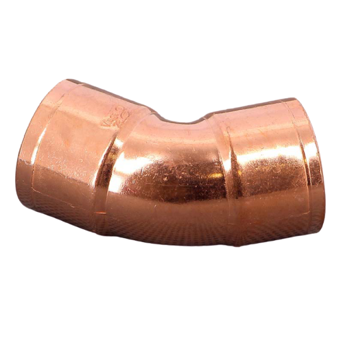 TUB-X00-DE Double-socket elbow 45 ° for soldering 28 Viega