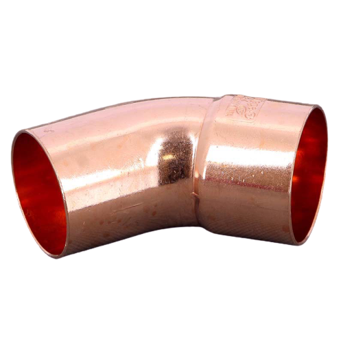 TUB-X00-DE Single-socket elbow 45 ° for soldering 42 Viega