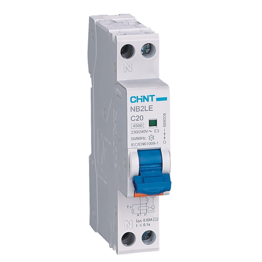 OTE-X00-CHINT Residual Current Operated Circuit Breaker C20