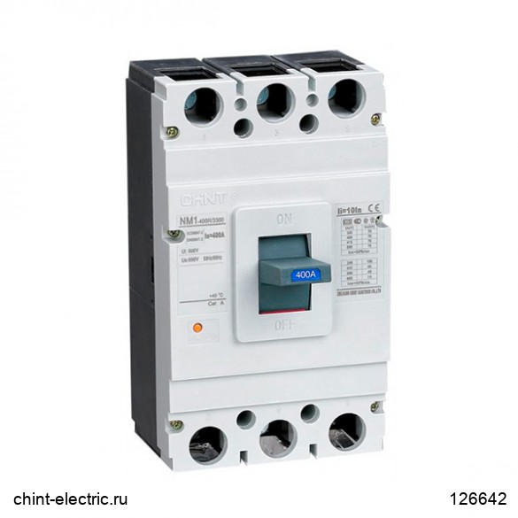 MCC-X00-CHINT Автоматический выключатели NM1-400H/3Р (25A-630A) 50кА