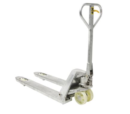 Hot dip galvanised pallet truck (for outdoor use)
