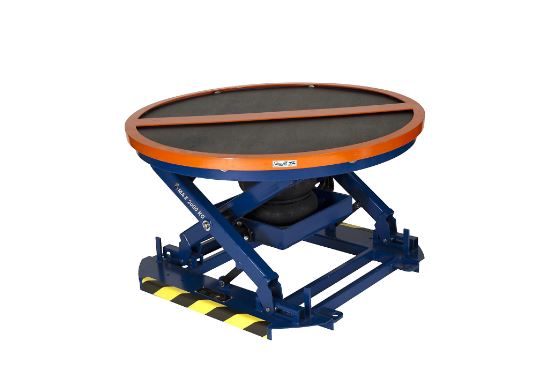 Edmolift – Automatic pallet leveller with turntable (Ø1110 mm)