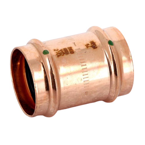 FIT-X00-DE Press coupling 54, copper Profipress Viega