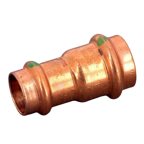 FIT-X00-DE Reducing press coupling 22 x 18, copper Profipress Viega