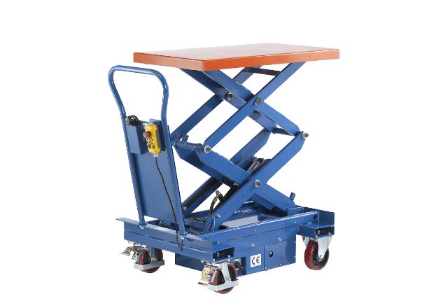 Lifting platform trolley, electric lifting range 520 – 1460 mm