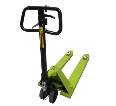 Pramac – EVO pallet truck (solid rubber steering wheels with aluminium core /  Length [mm] 1200 - 1550)