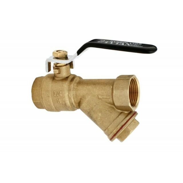 IYF-X00-CN Brass strainer filter ball valve d15-d20