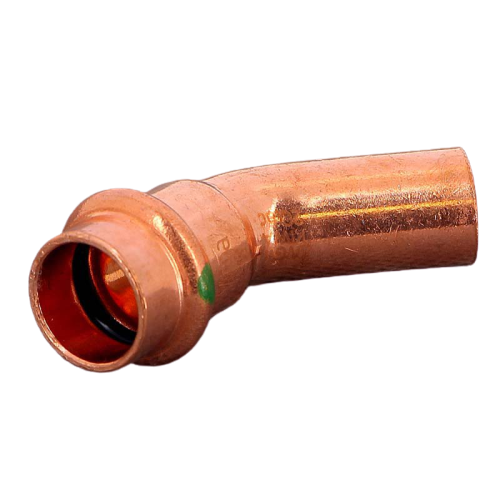 FIT-X00-DE 45 ° insert angle press 15, copper Profipress Viega