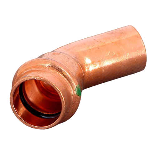 FIT-X00-DE 45 ° insert angle press 18, copper Profipress Viega