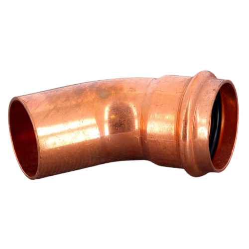 FIT-X00-DE 45 ° insert angle press 35, copper Profipress Viega