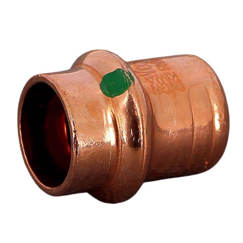 FIT-X00-DE Press cap 15, copper Profipress Viega