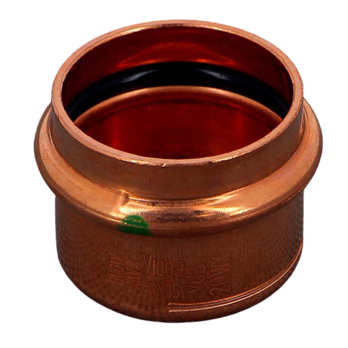 FIT-X00-CN Press plug 35, copper Profipress Viega