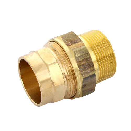 FIT-X00-DE Solder connector with external thread 35x1 1/4 &quot;with Viega flat gasket