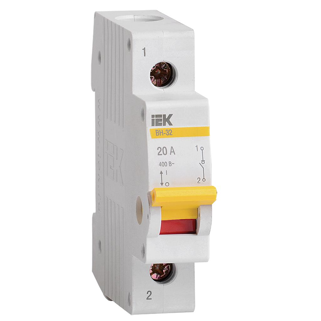 ISS-X00-RU IEK circuit breaker single pole