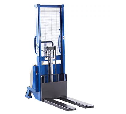 Semi-electric drawbar stacker (max. load 1200 kg / Lifting range [mm] 90 - 1600 / 90 - 3000)
