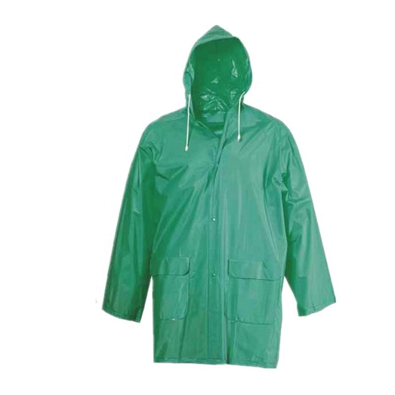 CLO-X00-CN Green raincoat