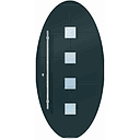 HD-X00-D78 Хаалганы гэгээвч (250х250-4ш)