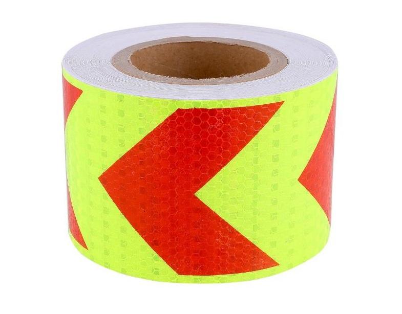 SOA-X00-CN Reflective tape 'wide green , red'
