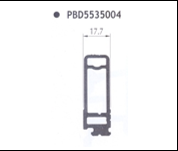 NONCOLOR-ZAL-HP65 Хөндөл тогтоогч гадагш хавтас B (0.00kg/m)