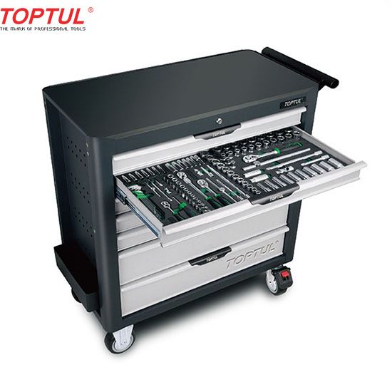 OTK-X00-TW  working tools cart with 338 tools (7 drawers)