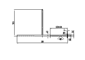 NONGOLOR-COL-HP чулуун фасад багана 0.796кг/м