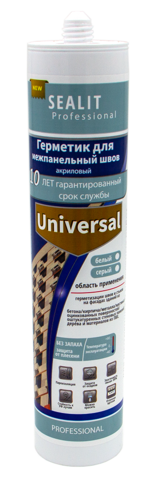SIL-SEALIT-RU Битүүмжний акрил чигжээс (цагаан 280мл Sealit Universal)