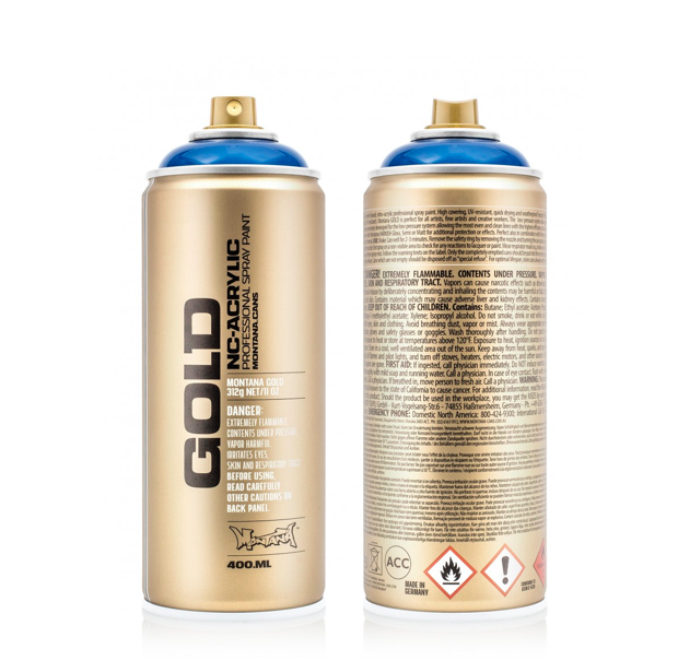 PAI-X00-MONTANA Gold Transparent Ultramarine spray paint