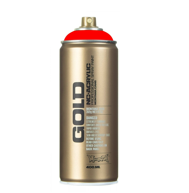 PAI-X00-MONTANA Spray paint Gold Shock Orange dark