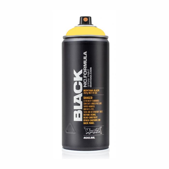 PAI-X00-MONTANA Spray paint Black Yellow