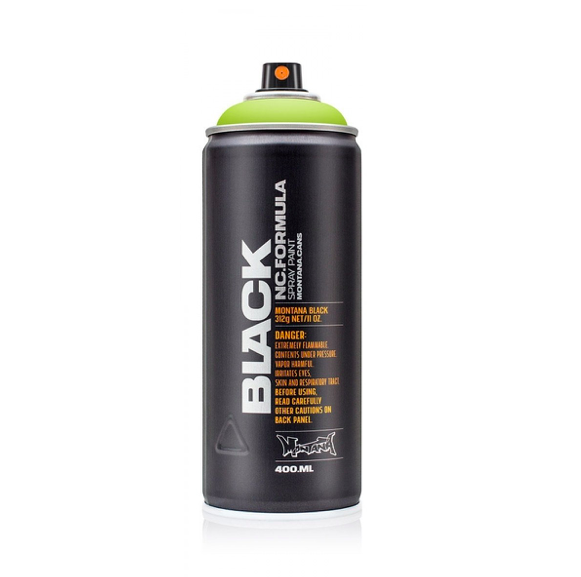 PAI-X00-MONTANA Spray paint Black Wild lime