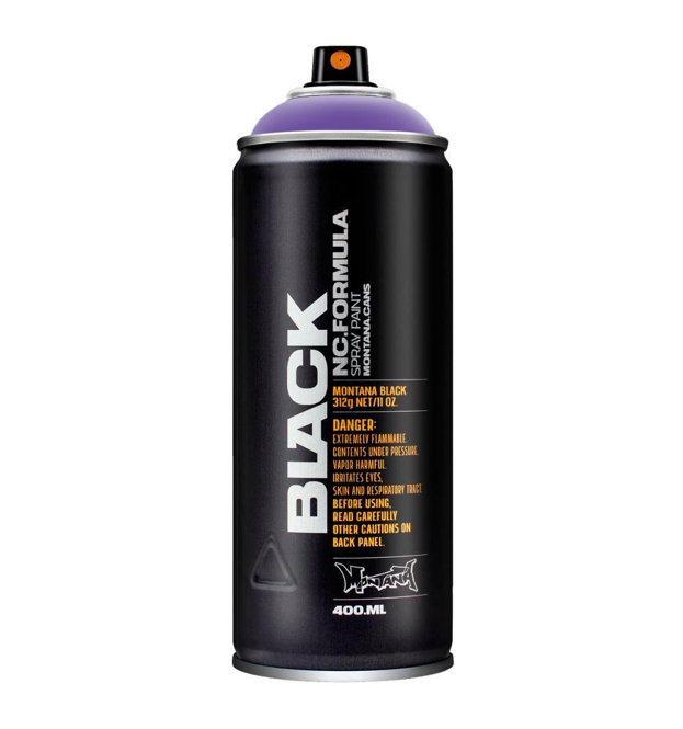 PAI-X00-MONTANA Spray paint Black Royal purple