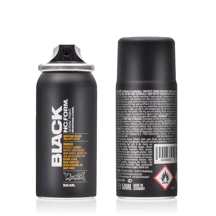 PAI-X00-MONTANA Spray paint Black 50