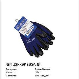 BSH-X00-CN Blue gloves