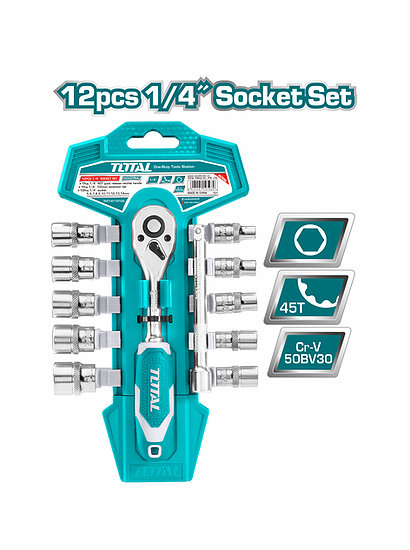 SOK-X00-CN Socket Wrench Set (5-14mm)