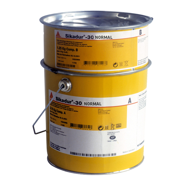 OMD-X00-CH Sikadur 30高模量，高强度，结构环氧糊状粘合剂用于与Sika®CarboDur®加强6千克使用
