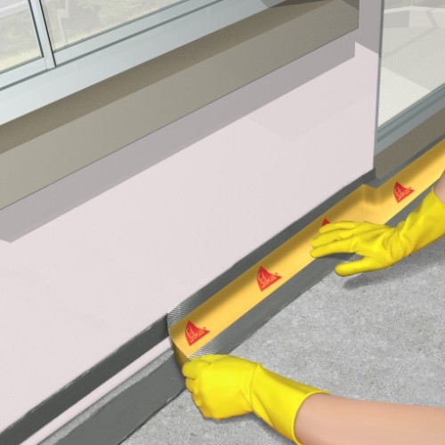 OMDX00CH SikaSeal® TapeS Special tape for waterproof sealing around