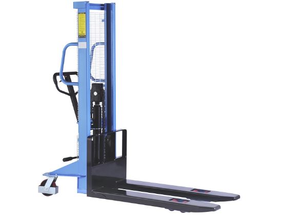 High lift stacker lifting range 90 – 1200 mm, max. load 1000 kg